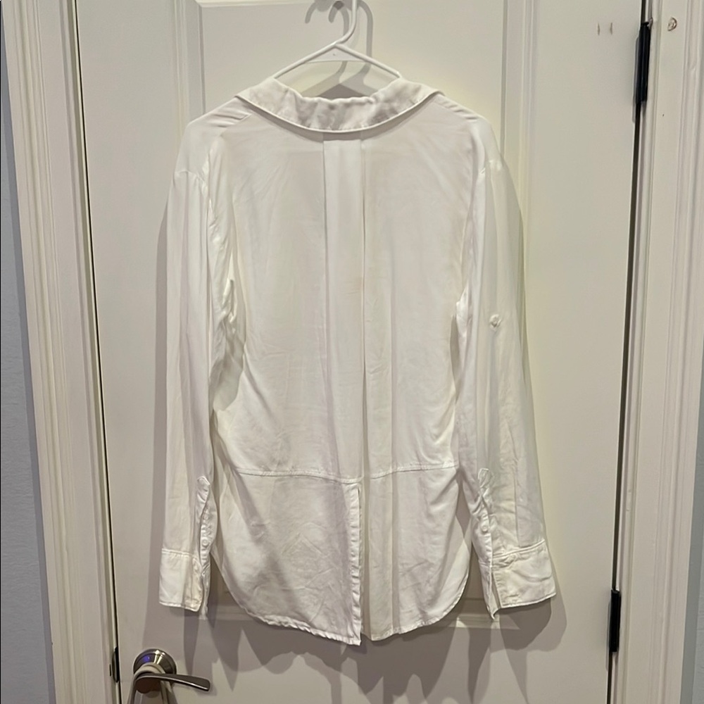cloth & stone White Button-Up Shirt - Picture 3 of 4